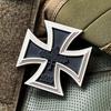 Di De 57 Edition Level 1, Iron Cross Badge, Metal Chest Badge, Accessories, Retro Commemorative Badge, Christmas Gift, Stocking Stuffers