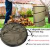 Collapsible Lawn and Leaf Bag Pop-Up  Can Recycle Bin, 10 Gallon Collapsible Garden Bag for Lawn Yard Garden Camping with Handle
