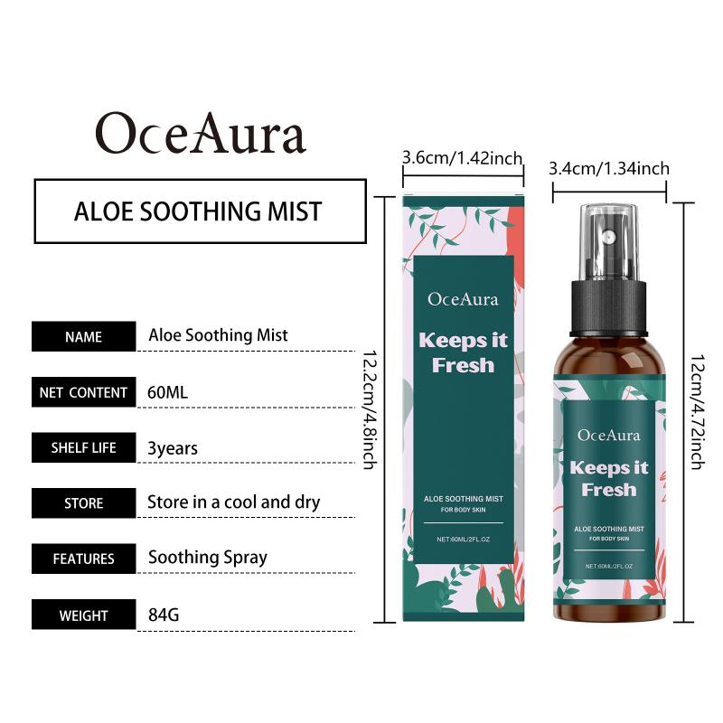 After Shaving Soothing Spray for Men and Women Relieves Post Waxing Irritation Hydrates Body Skin