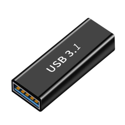 Universal USB To Type C Female Converter Connector 3.1 Supports 10Gbps Fast Charging And Data Sync
