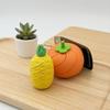 3D Printed Fidget Fruit Toy, Spiral Flexible Pineapple/Persimmon Passthrough Toy, Stress Relief Desk Toy for Adults, Kids