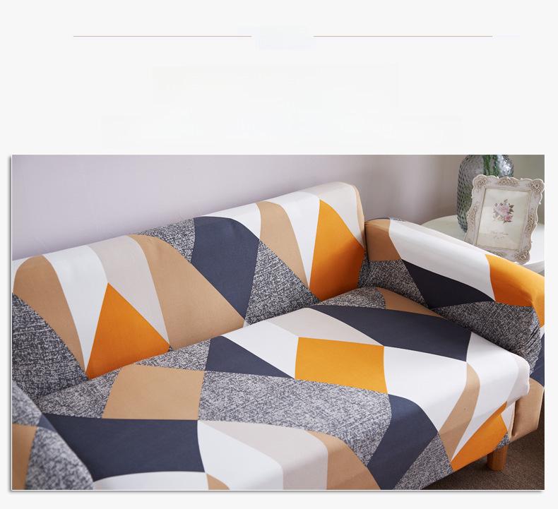 Feiwei Universal Elastic Non-Slip Sofa Cover for All Seasons with Chaise Compatibility