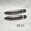 For Renault Megane Ii 2 MK2 2002 2003 2004 2005 2006 2007 2008 ABS Chrome Door Handle Cover