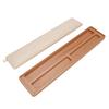 Keyboard Wrist Rest with Memory Foam Anti Slip Rubber Base Ergonomic Wooden Wrist Rest Pad for Easy Typing for Gaming