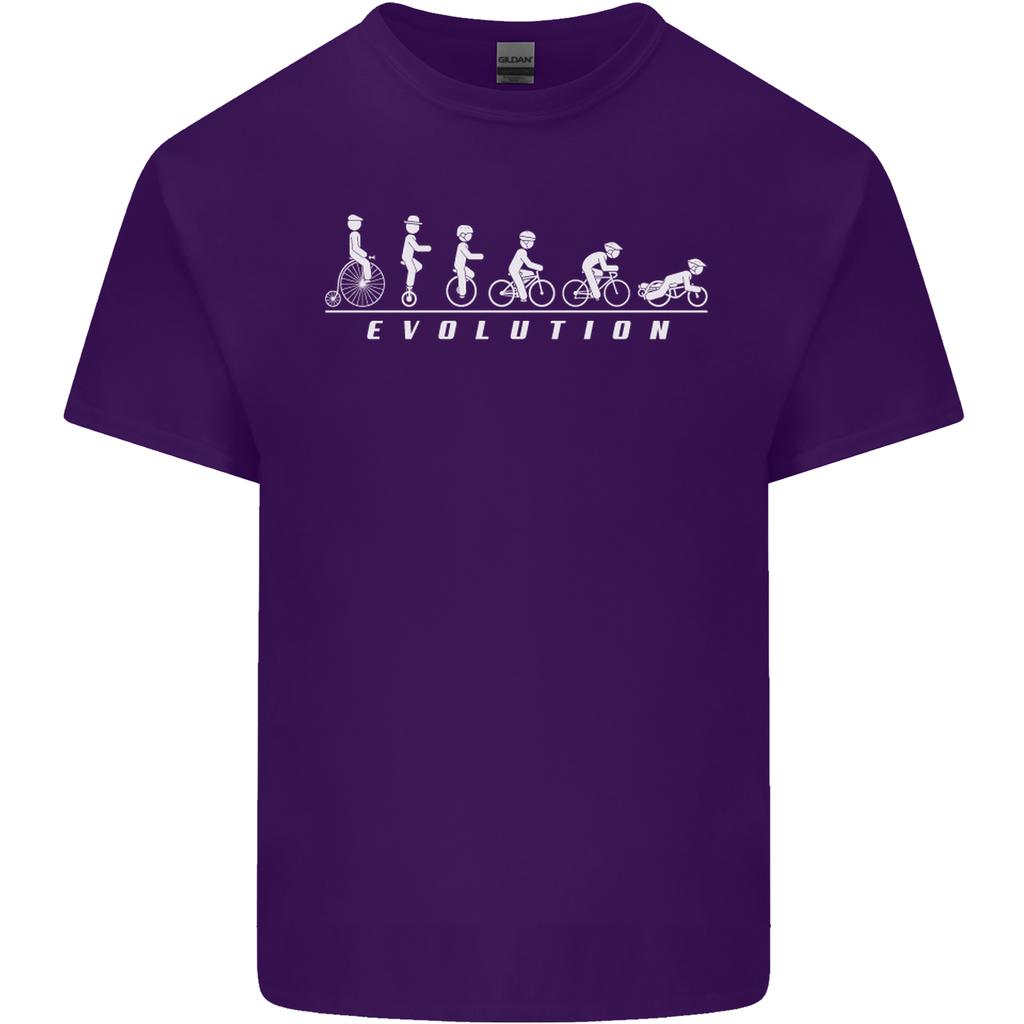 Cycling Evolution Cyclist Bicycle Unisexs Light Cotton TShirt
