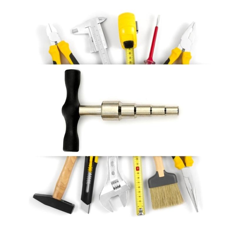 Pipe Expander StainlessSteel Manual Copper Pipe Expander Tool for Air Conditionings Maintenance and Repair 16-32mm