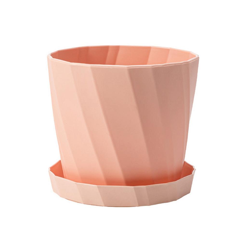 

1 шт., цветочные горшки для суккулентов, креативная ваза для зеленых растений, ваза для украшения балкона, цветочные горшки для сада, домашнего декора M 13.8CM розовый