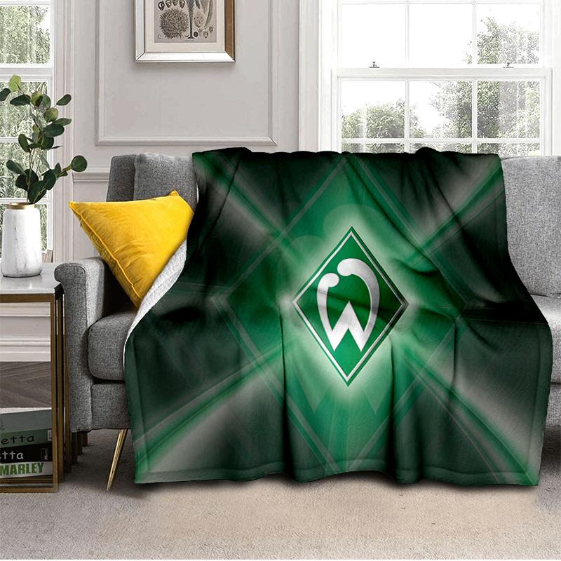Coperta Calda da Calcio Werder Bremen Adatta per Divani, Letti, Uffici e Campeggio - Regalo Perfetto per Halloween Natale
