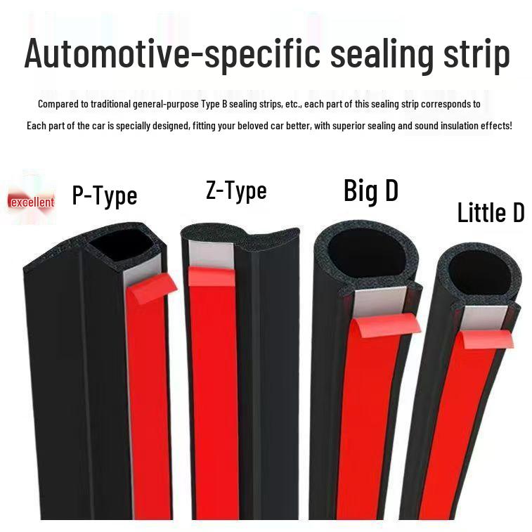 

Universal Car Rubber Sealing & Insulation Strip Z Type