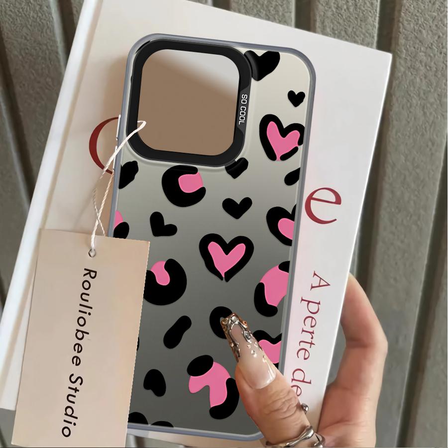 Cartoon Love Leopard Pattern Case for Xiaomi Mi 13T 11 Lite 12T Pro Back Phone Cover
