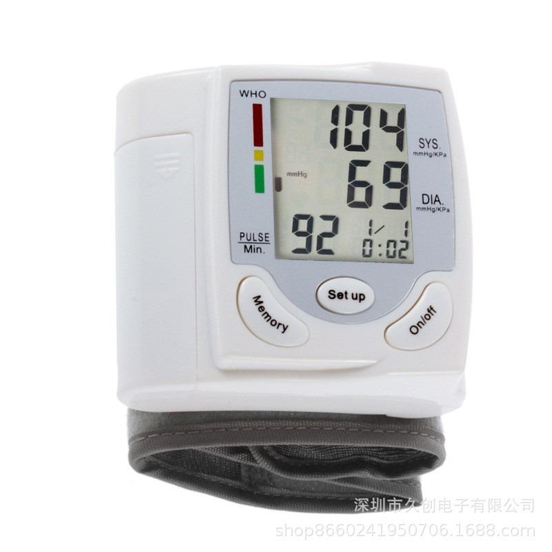 CK-101S Household High Precision Portable Blood Pressure Monitor Wrist Blood Pressure Monitor Medical Precision