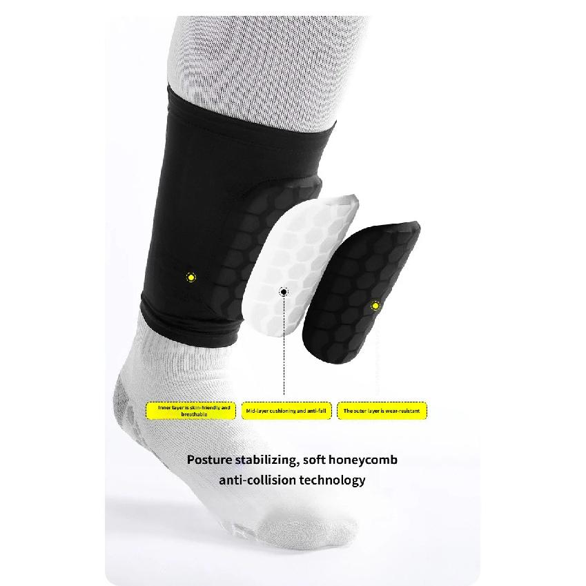 Mini Football Shin Guard Covers - Built-in Mini Shin Guard Covers, Suitable for Men, Women and Teenagers - Small Shin Guards