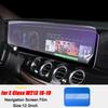Per Mercedes Benz Classe E W213 E200/260/300/320 2016- Accessori Auto Pellicola Protettiva Trasparente in TPU per Console Centrale