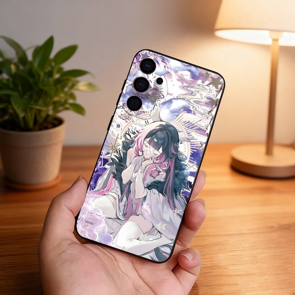 

G-Genshin Impact C-Columbina Для Чехла Телефона Samsung S26,S25,S24,S21,S22,S23,S30,Ultra,S20,Plus,Fe,Lite,5G Черный Чехол Samsung S24