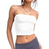 Slim-Fit Women's Pullover Tube Top Camisole for Summer
