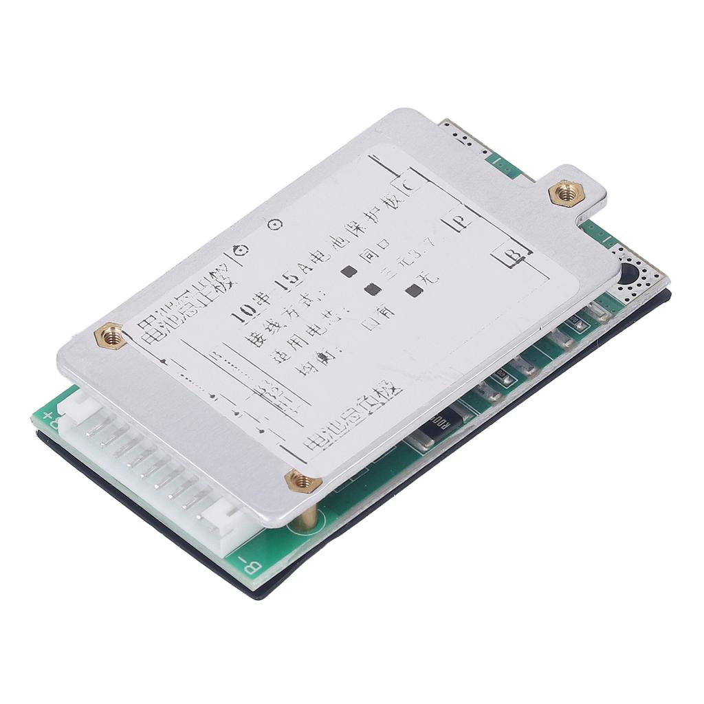Battery Protection Board 18650 Lithium Cell PCB 10S 36V 15A Without Balance Function