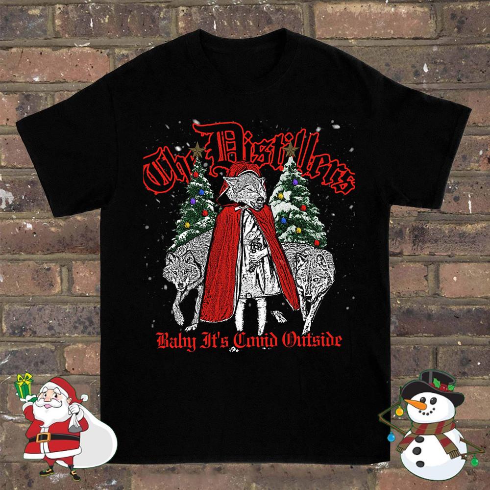 The Distillers Christmas T-Shirt Unisex Cotton Tee S-5XL LI1386 Unisex T-Shirt S