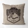 Camping Cushion Cover Square Home Decor Pillow Cover For Sofa Gift Pattern Pillowcase Seat Cushions Kissenbezug 45X45 18X18In