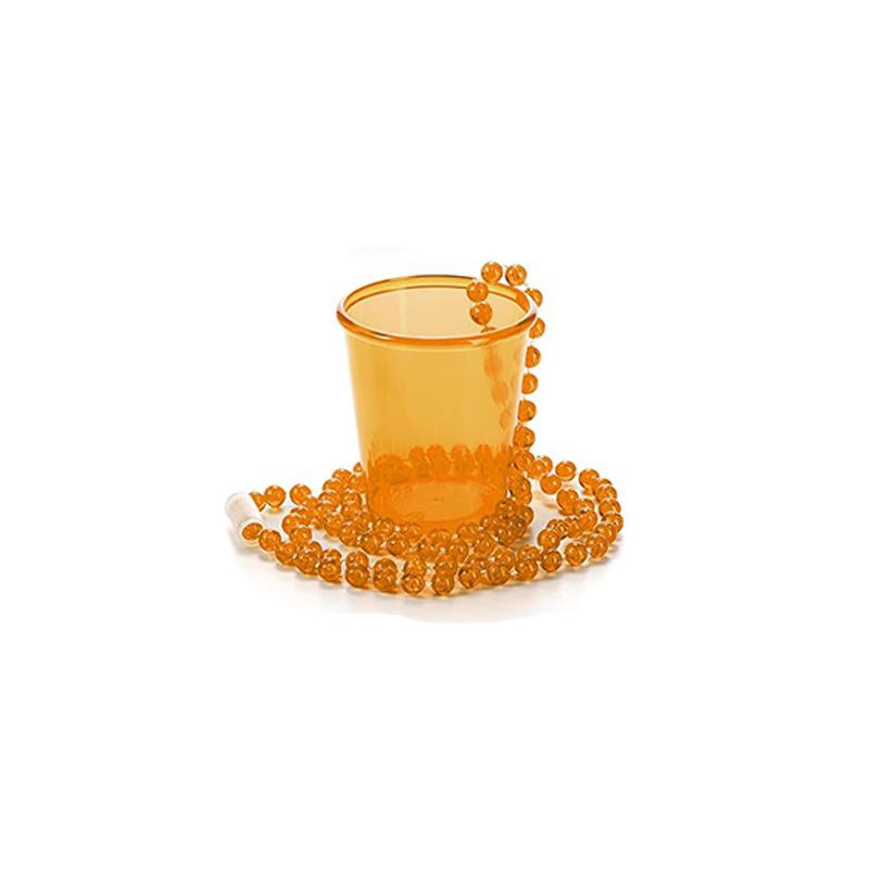 Halloween Dance Party Bead Necklace Shot Glass