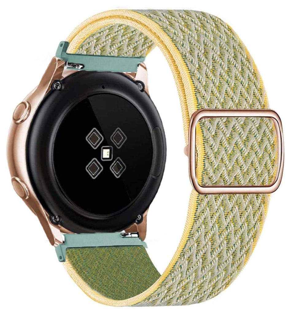 20mm 22mm Watch Straps For Samsung Galaxy Watch 7 5 pro 6 4 classic Adjustable Elastic bracelet Huawei watch GT 4 3 6 5 pro band