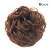 Unordentlicher Haarknoten Scrunchie Haarteil Verlängerung mit Gummiband Pferdeschwanz Haarverlängerungen Hochsteckfrisur Chignon Donut Haarteil Synthetisch