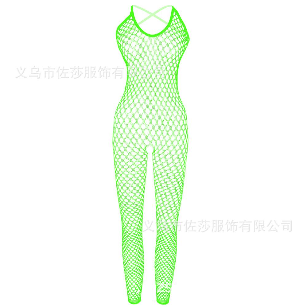 Sexy Lingerie Rose Lace Pajamas Sexy Perspective Hollow Sexy Mesh