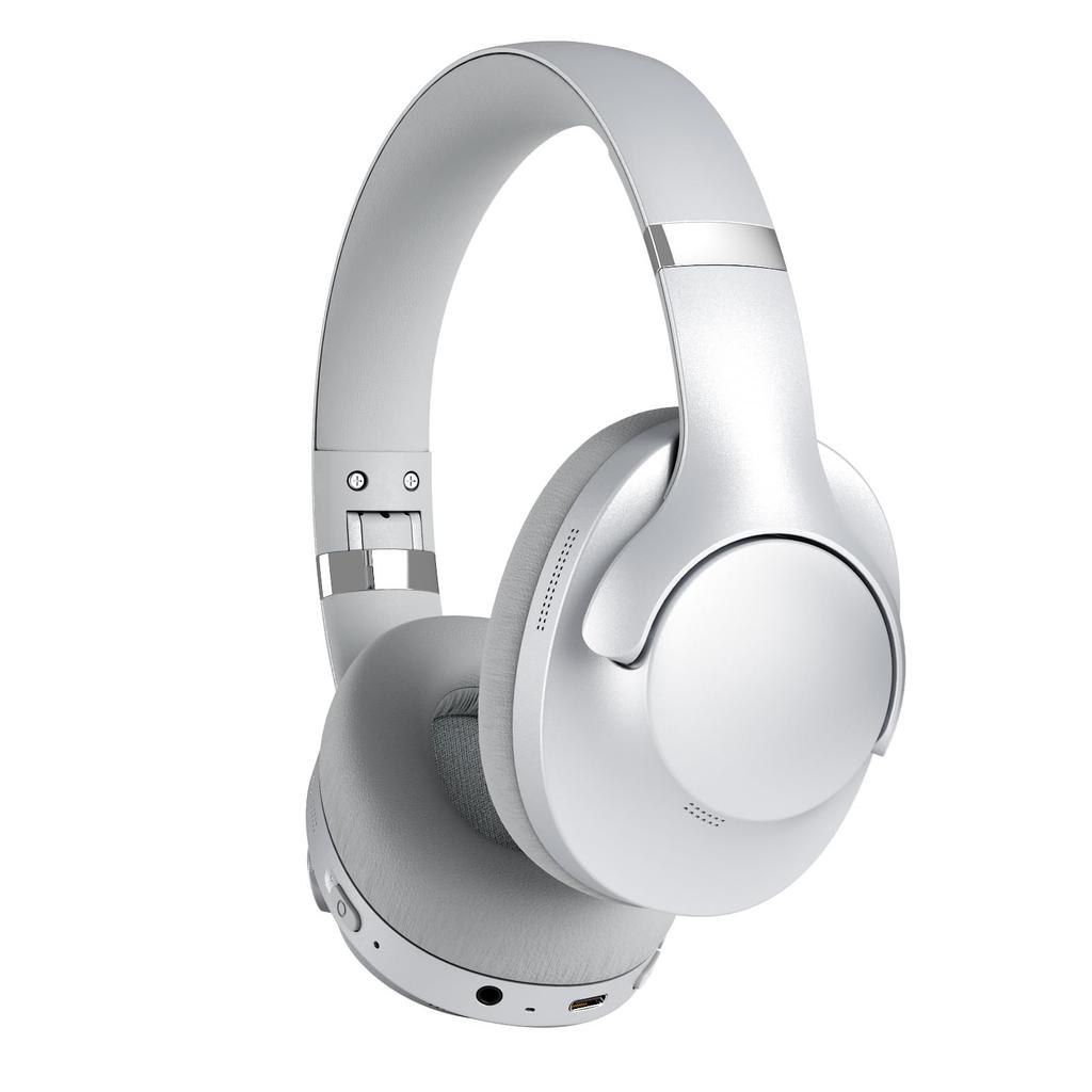 SITOAT Bluetooth Wireless Headphones with Active Noise Large Ear 50 Hours of Low HIFI Deep Perfect for and Language Popular Gift for Bluetooth