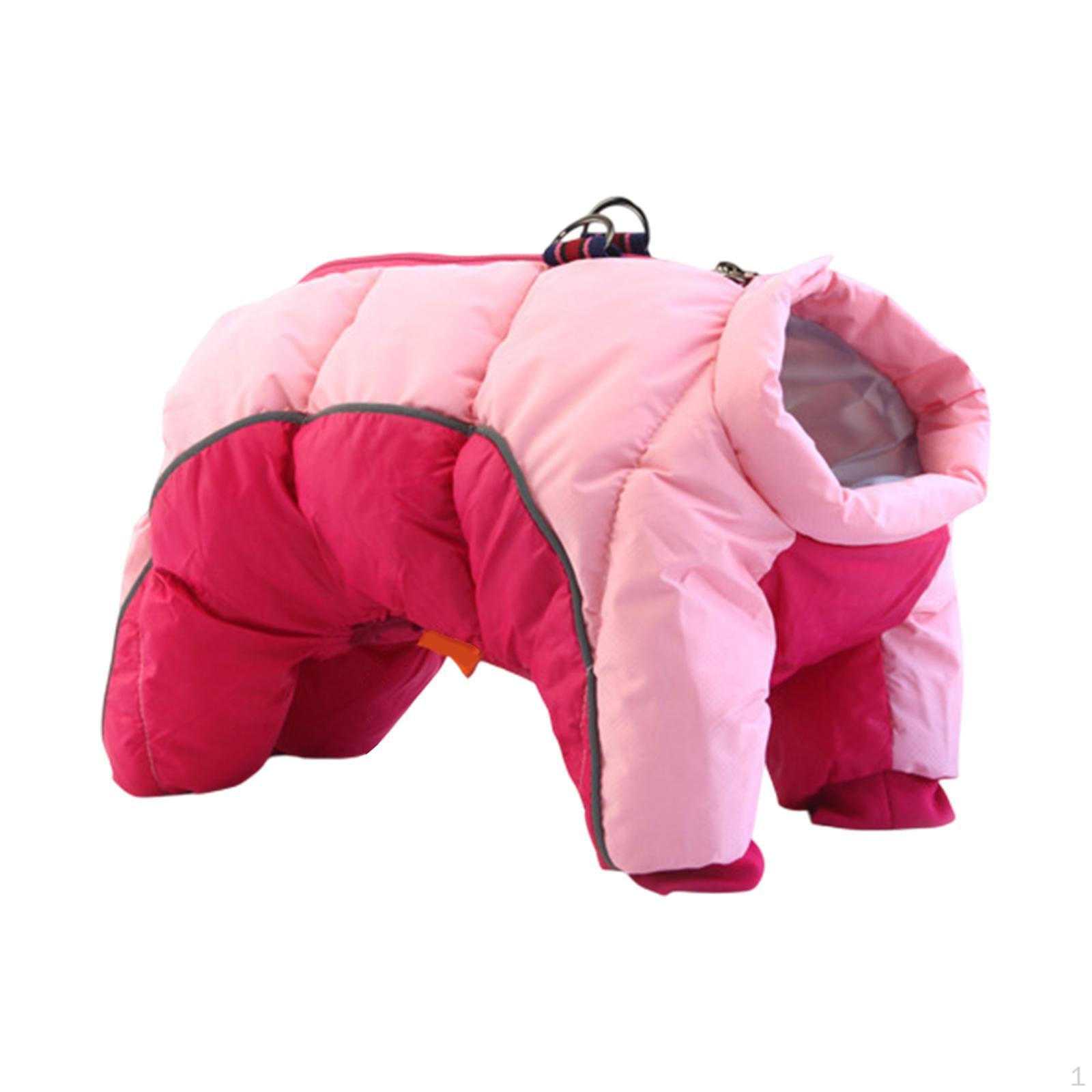 

Одежда для собак, светоотражающие полосы, водонепроницаемая, ветрозащитная, на молнии, теплая одежда для