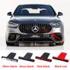 3D ABS AMG Logo Auto Front Grille Badge Emblem Sticker For Mercedes Benz W204 W205 W212 W213 W176 W177 Premium Styling Accessory