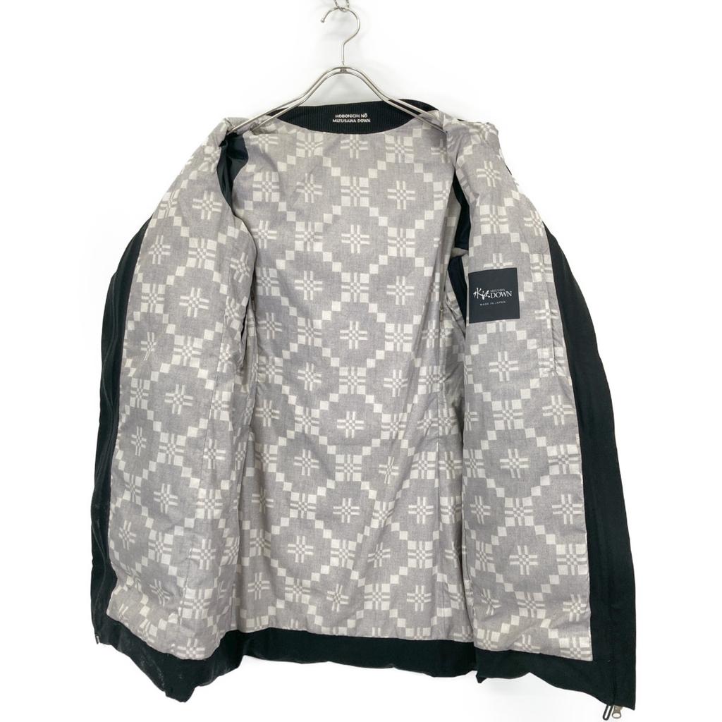 DESCENTE X Mizusawa Down DOR-G9280W Black Hooded Long Down Coat Coat M blackUsed