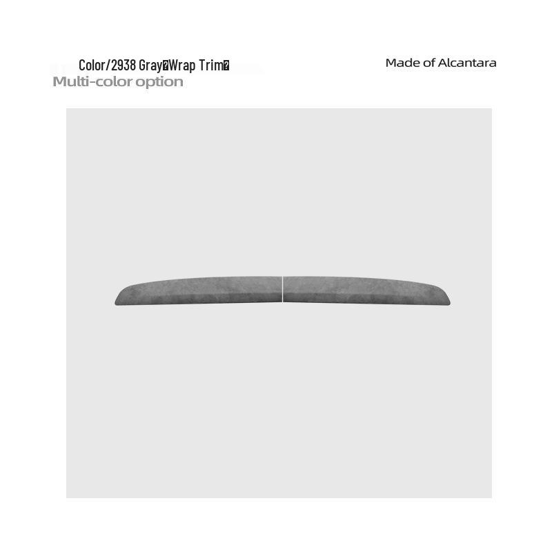 Tesla Model 3 Alcantara Suede Instrument Panel Trim for Interior Modification