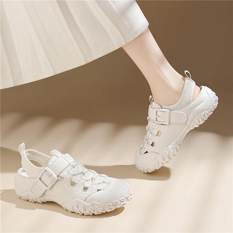 Women's Sandals Summer New Mesh Breathable Outdoor Casual Shoes Non-slip Casual Shoes Sneakers In Stock