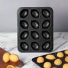CHEFMADE Lemon-Shaped Non-Stick Cake Pans (12 Pieces)