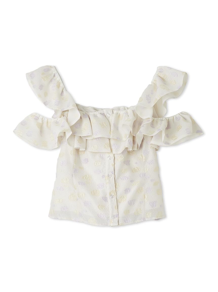 

Snidel Flower JQD Blouse SWFB252021 Mix Women s