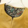 Double-Sided Retro Song Brocade Jacquard Vest for Women – Chinese Style, Tang Suit Inspired.