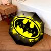 Motivo di Batman, ombrello pieghevole automatico, design portatile e pieghevole, 8 stecche, un regalo di Natale o di compleanno.