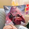 1Pc D-Darling In The Franxx Zero Zero Two Pillow Case Fashion Square Pillowcase Bedroom Sofa Room Ins Decoration Leisure