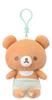 AGATSUMA Rilakkuma Baby Mini Plush Holder - Chairoikoguma (Recommended Age: 3 Years and Up)