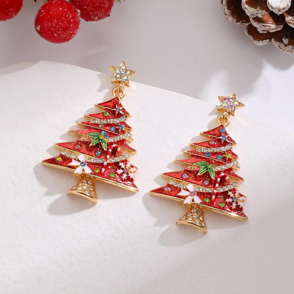 Charming Snowman Pearl Earrings: Elegant, Fashionable Beaded Tassel Studs for Women