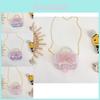 Fashionable Mini Princess Handbag With Stylish Bow And Chain For Kids Daily Use