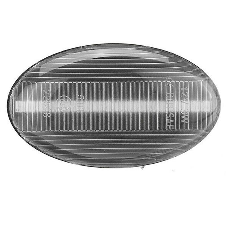 1Pair Clear Lens Sequential LED Side Marker Lights Fit For Subaru Forester Liberty Impreza Wrx Sti