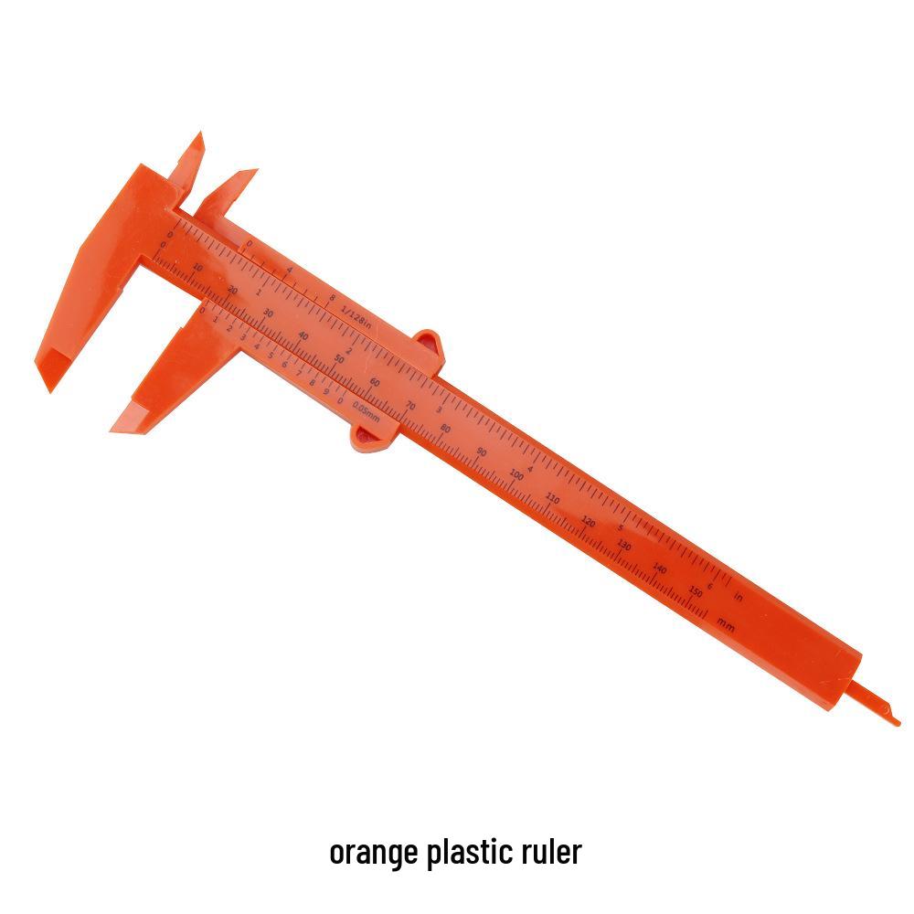 Plastic Vernier Caliper 0-150mm Measuring Tool for Students