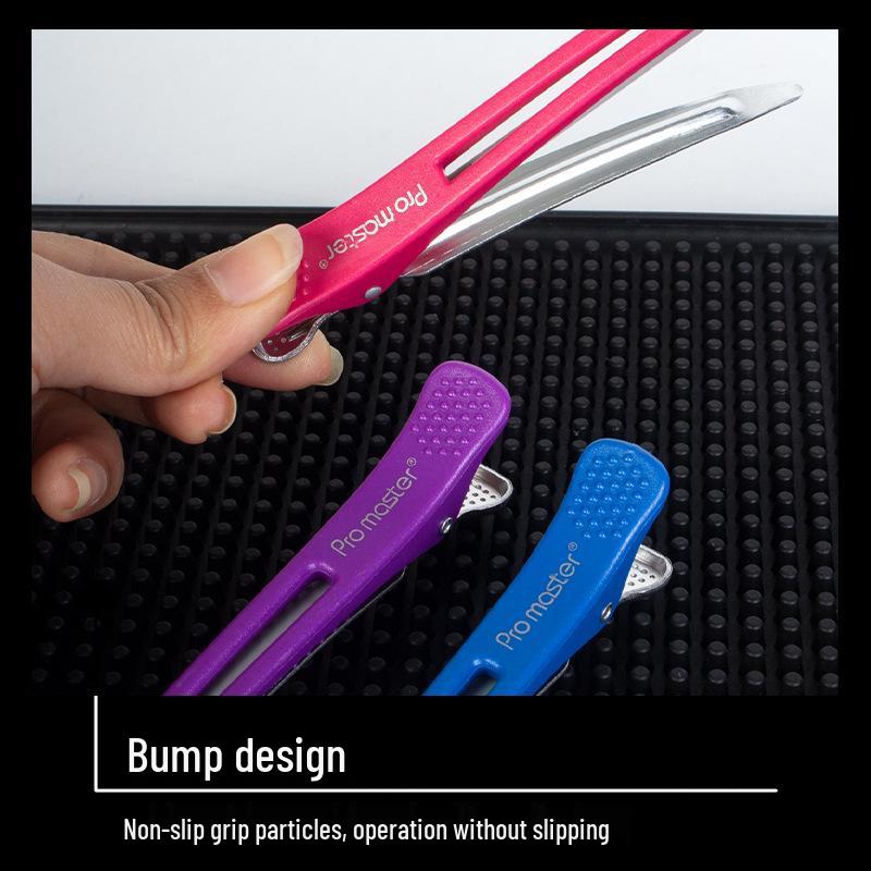 Seamless Hairdressing Duckbill Clips for Salon Styling and Dyeing
