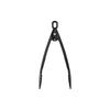 [Mini Size] Thermos Nylon Tongs, Black, Kitchen Tool KT-T002 BK