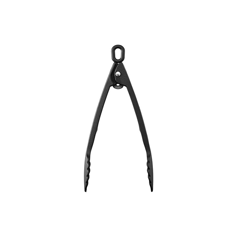 [Mini Size] Thermos Nylon Tongs, Black, Kitchen Tool KT-T002 BK
