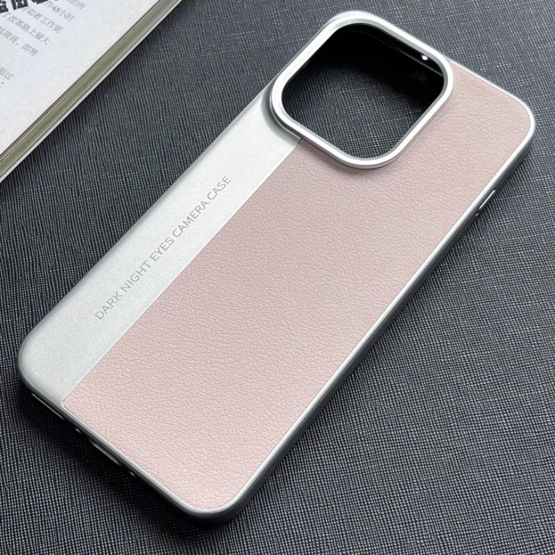 For OPPO Find X9 Pro Case Hard Business Luxury Leather Anti Fall Metal Lens Protect Cover For Find X9 Shell Shockproof Bumper