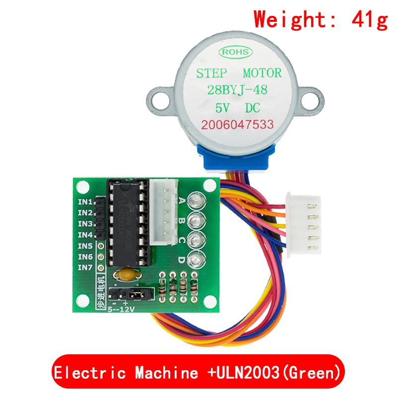 1LOTS 28BYJ-48-5V 4 phase Stepper Motor+ Driver Board ULN2003 for Arduino 1 x Stepper motor +1x ULN2003 Driver board