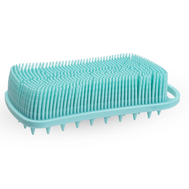 Double-Sided Silicone Bath & Massage Brush for Babies