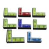 Acrylic L-shaped Level, Side Magnetic Portable Level, Mini Horizontal Bubble