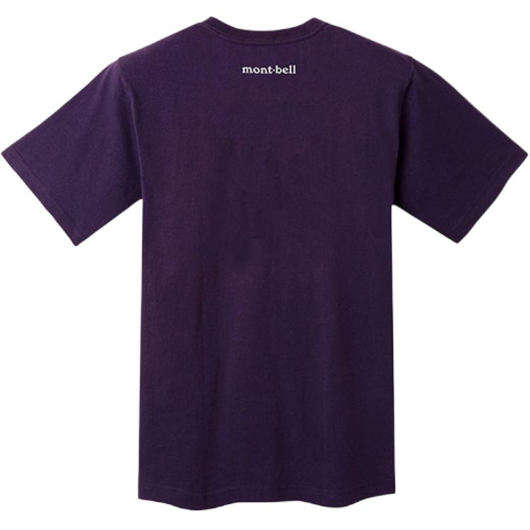 MONTBELL Pear Skin Japanese Style Round Neck Sun Protection Versatile Short Sleeve T-Shirt Unisex